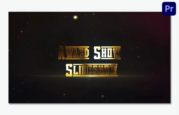 Golden Awards Show 3D Slideshow